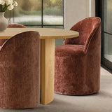 Dwen & Doris 79" Natural Oval Dining Table Set for 6 (7-Piece)