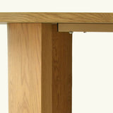Dwen 79" Modern Large Oval Dining Table