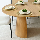 Dwen 47"-65"-83" Extendable Oval Dining Table – 3-in-1 Design