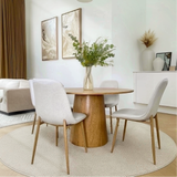 Oslo Modern Upholstered Dining Chair (Set of 4)