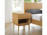 Ria 1 Drawer Nightstand, Caramelized