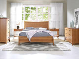 Willow Queen Platform Bed, Caramelized