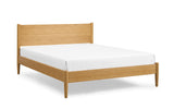 Ria Eastern King Platform Bed, Caramelized