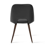 Edwin Modern Faux Leather Dining Chair (Set of 4)