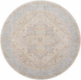 Ehan Cream Thick Luxe Oushak Rug