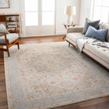 Ehan Cream Thick Luxe Oushak Rug