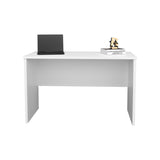 Malibu 47" Wide Study Desk Modern Simple Computer & Laptop Table Dining Table for Bedroom, Living Room, Home and Office, Kitchen