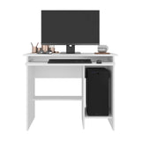 Hartland Desk for Home Office and Study Use, Rectangular Work Desk with Spacious Top, Minimalist Design for Writing, Computer Work and Daily Tasks, Compact and Versatile Workspace Solution