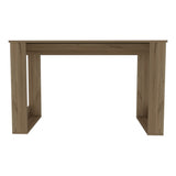 Oviedo 120 Writing Desk 47" Wide with Four Legs, Modern Computer Table for Home Office, Bedroom or Study Room, Spacious Work Surface for Remote Learning, Studying and Laptop Use, Durable Engineered Wood Design