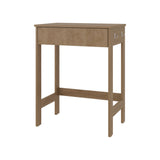 Hills Computer Desk with 2 Side Shelves and Spacious Worksurface, Modern Desk for Home Office, Study, or Bedroom, Ideal for Laptops, Monitors, and Writing Materials, Easy-Access Storage