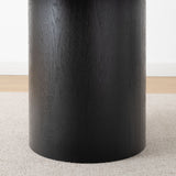 Elon 47" Solid Oak Round Pedestal Dining Table
