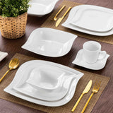 Elvira Marble Grey 36 Piece Dinnerware Set