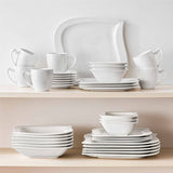 Elvira Marble Grey 36 Piece Dinnerware Set