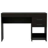 Ibare Two Drawer Computer Desk, One Lower Shelf