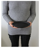 Stoneware Flat Dessert Plate | Epa 7.9"