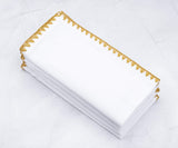 Cloth Napkins - Wedding Napkins - Shell Edge Napkin