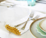 Cloth Napkins - Wedding Napkins - Shell Edge Napkin