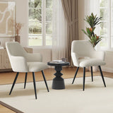 Edwin Upholstered Dining Chair with Arms (Set of 2)