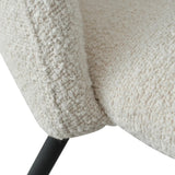 Edwin Modern Upholstered Boucle Dining Chair (Set of 4)