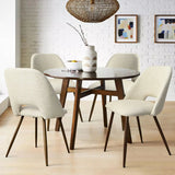 Edwin Modern Upholstered Dining Chair (Set of 4)