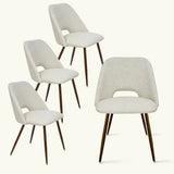 Edwin Modern Upholstered Dining Chair (Set of 4)