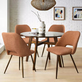 Edwin Modern Upholstered Dining Chair (Set of 4)