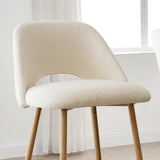 Edwin Boucle Upholstered Counter Stool (Set of 4)