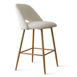 Edwin Boucle Upholstered Counter Stool (Set of 2)