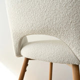 Edwin Boucle Upholstered Counter Stool (Set of 4)