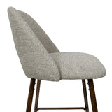 Edwin 26" Modern Upholstered Counter Stool (Set of 2)