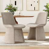 Elsa Modern Upholstered Dining Chairs (Set of 2)
