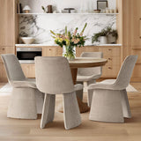 Elsa Modern Upholstered Dining Chairs (Set of 6)