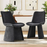Elsa Modern Upholstered Dining Chairs (Set of 6)