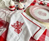 White Napkins - Embroidery Napkins