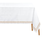 Embroidered Tablecloth - Gold