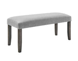 Emily 5-Piece White Marble Dining Set (Table & 4 Side Chairs)