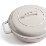 Martha Stewart Signature 3.5-Quart Enameled Cast Iron Braiser w/ Lid