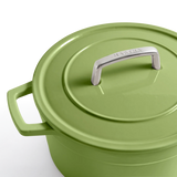 Martha by Martha Stewart 5-Quart Enameled Cast Iron Dutch Oven w/ Lid