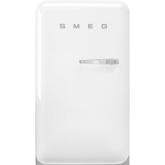 Retro-Style Refrigerator (4.3 cu ft, Left Hinge) - White