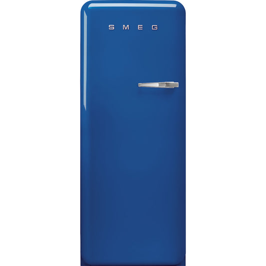 Retro-Style Refrigerator (9.5 cu ft, Left Hinge) - Blue