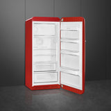 Retro-Style Refrigerator (9.5 cu ft, Right Hinge) - Red