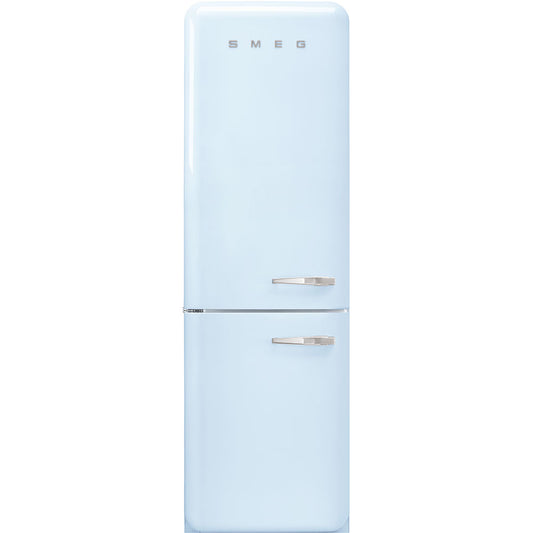 Retro-Style Refrigerator (12 cu ft, Left Hinge) - Pastel Blue