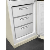 Refrigerator Retro-style Cream Glossy