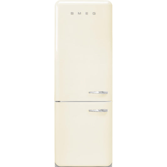 Retro-Style Refrigerator (18 cu ft, Left Hinge) - Cream