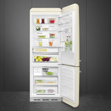 Retro-Style Refrigerator (18 cu ft, Right Hinge) - Cream