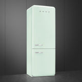 Retro-Style Refrigerator (18 cu ft, Right Hinge) - Pastel Green