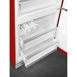 Refrigerator Retro-style Red Glossy