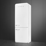 Refrigerator Retro-style White Glossy