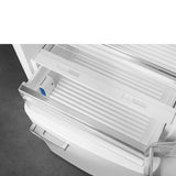 Refrigerator Retro-style White Glossy