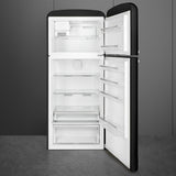 Retro-Style Refrigerator (19.3 cu ft, Right Hinge) - Black